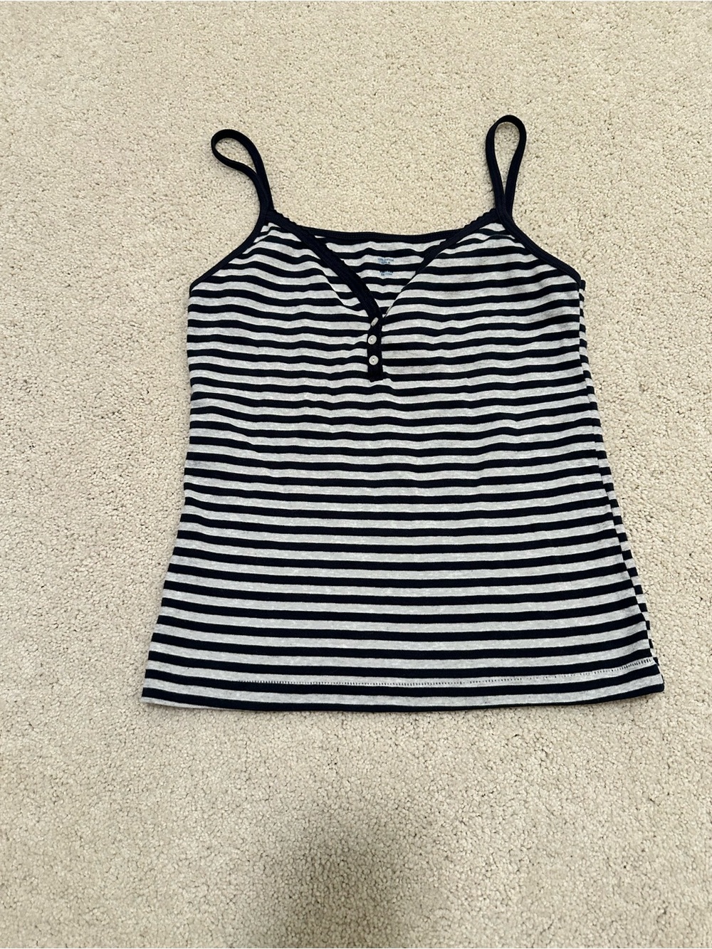 Navy and grey Archie tank Brandy